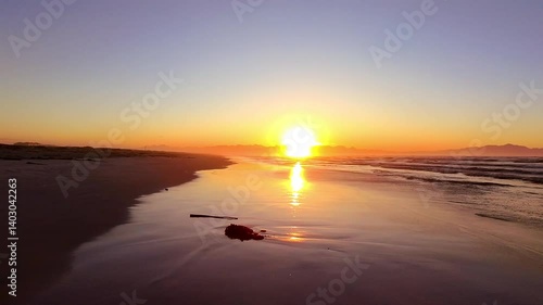 Sunrise Muizenberg beach 36