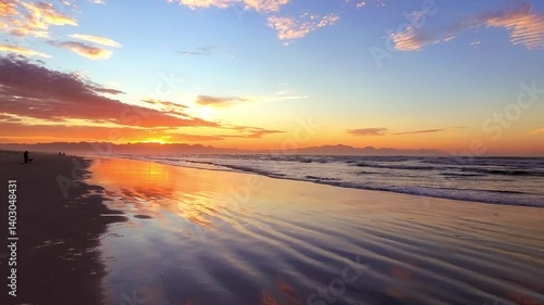Sunrise Muizenberg beach 23