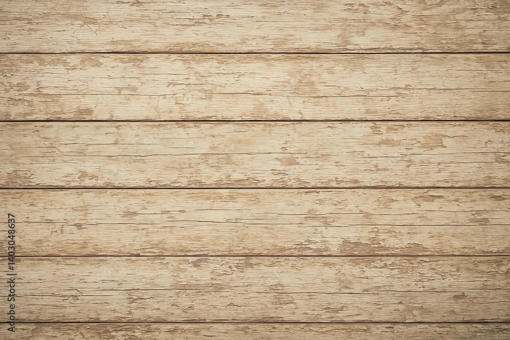 Fototapeta premium A vintage background featuring distressed wooden planks with faded paint and rustic textures. Perfect for farmhouse, rustic, or retro-inspired design projects.