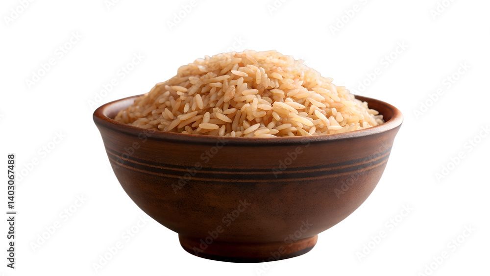 Bowl of Cooked Rice. Bowl of Cooked Rice.