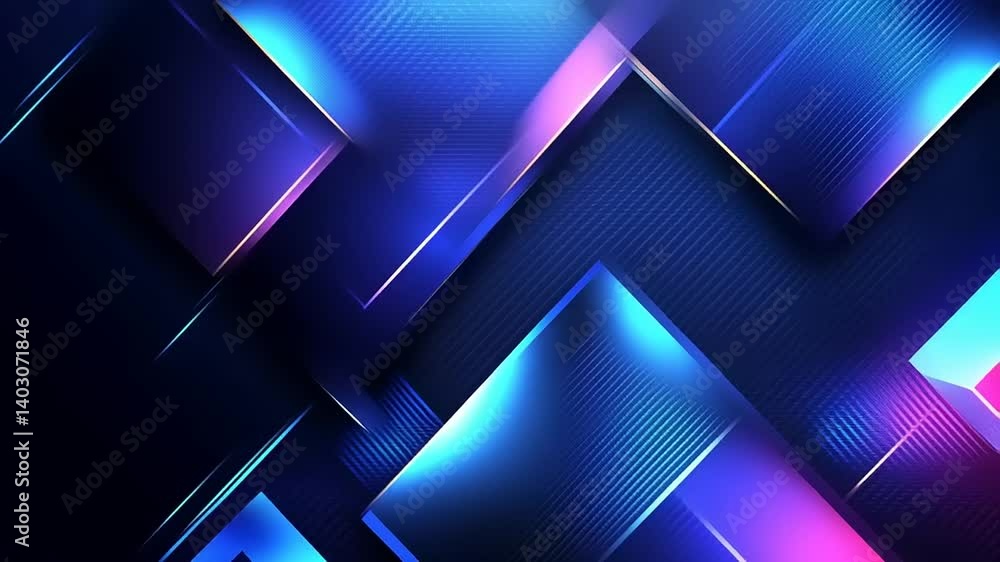 Abstract geometric shapes in dark blue and purple. Abstract geometric shapes in dark blue and purple.