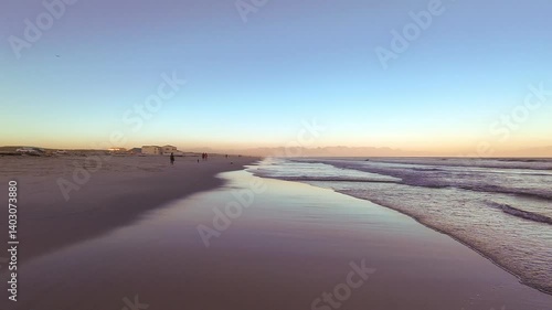 Sunrise Muizenberg beach 6