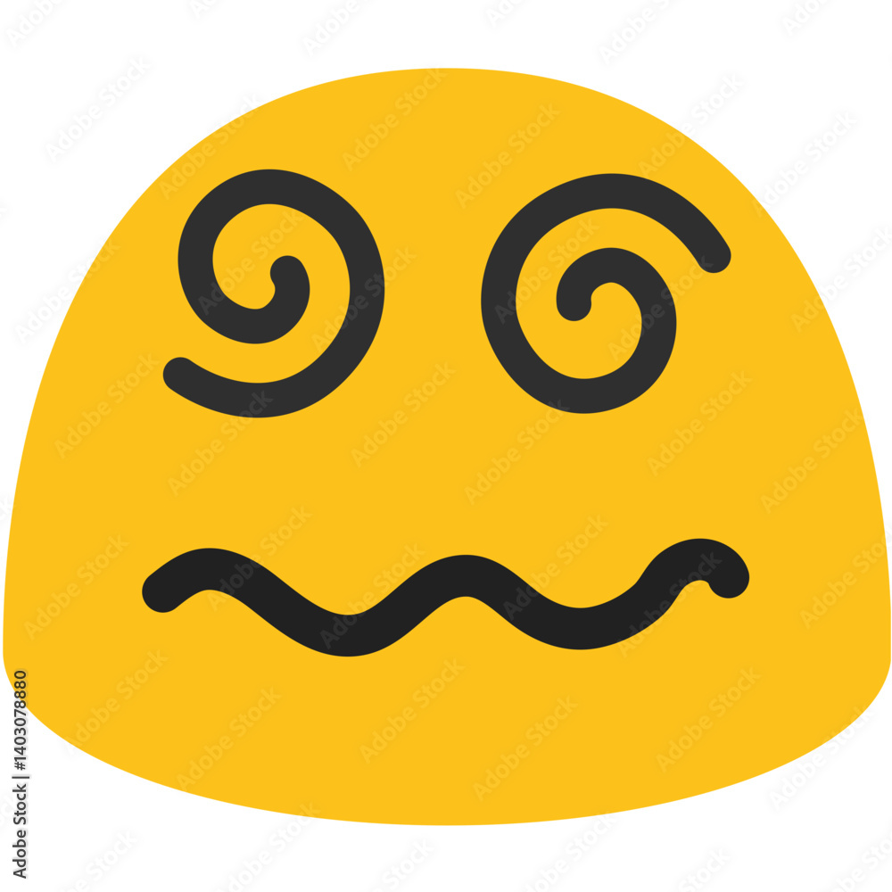 Obraz premium Dizzy Face 