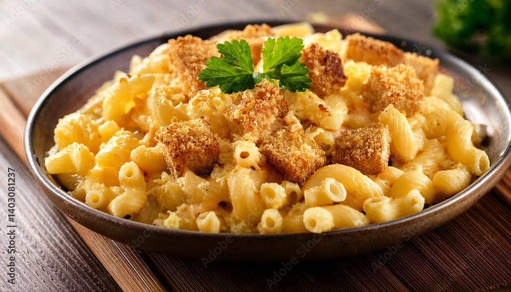 Mac and cheese with breadcrumbs Mac and cheese with breadcrumbs