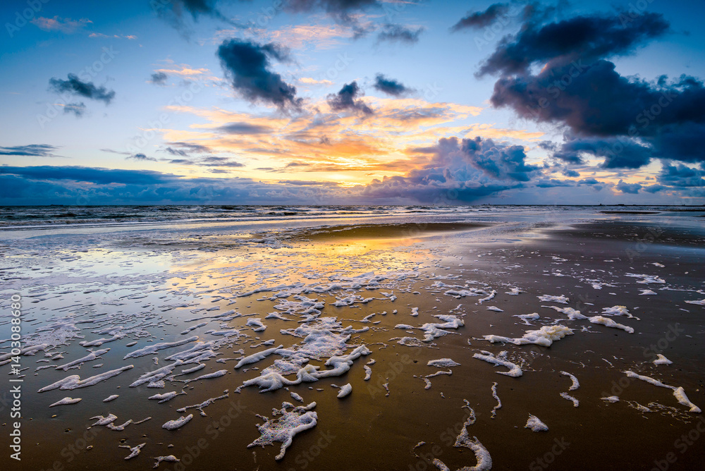 sunrise on the beach