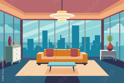 modern living room interior
