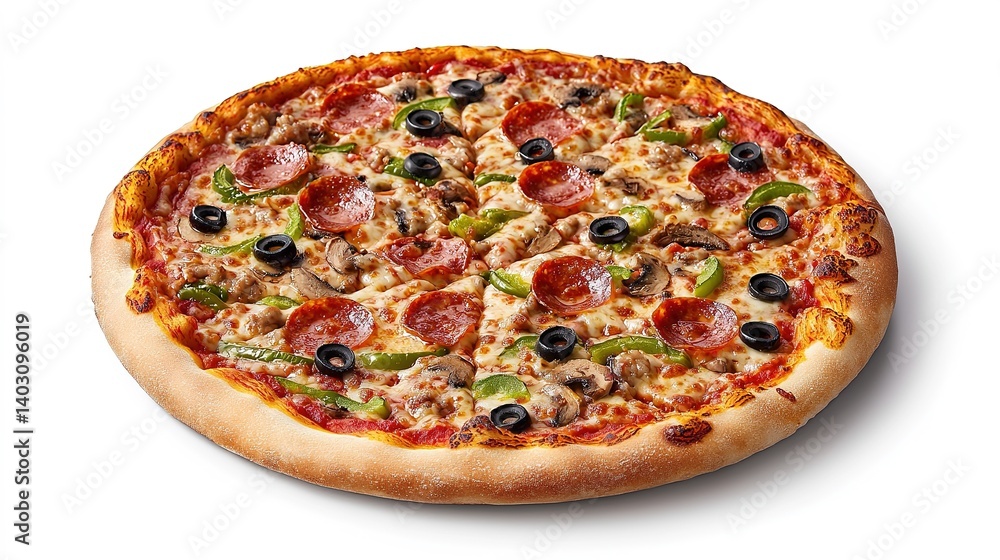 Gourmet artisan pizza experience in a colorful culinary studio environment Gourmet artisan pizza experience in a colorful culinary studio environment