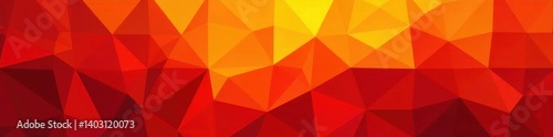 Interlocking red and yellow triangles form vibrant abstract pattern , pattern, design