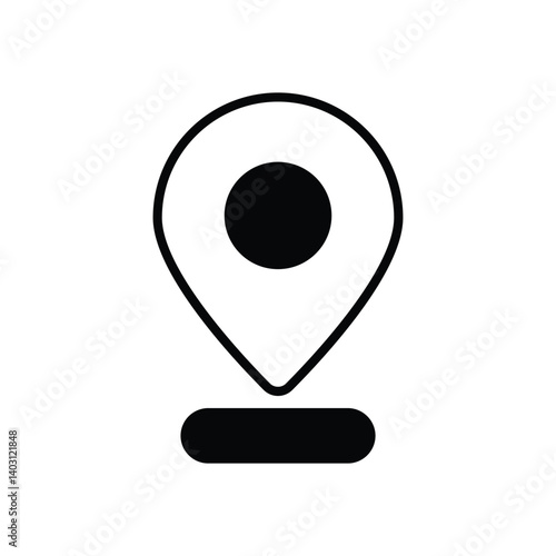 Free Download Location Icon Vector Stock Illustration - GFXLoad
