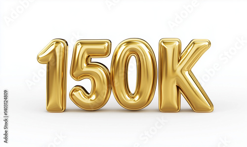 Happy New Year 2013 golden 3D text illustration