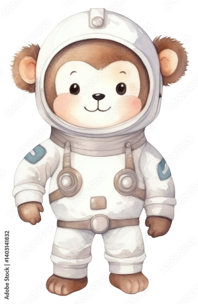 Fototapeta premium PNG Astronaut cartoon cute toy.