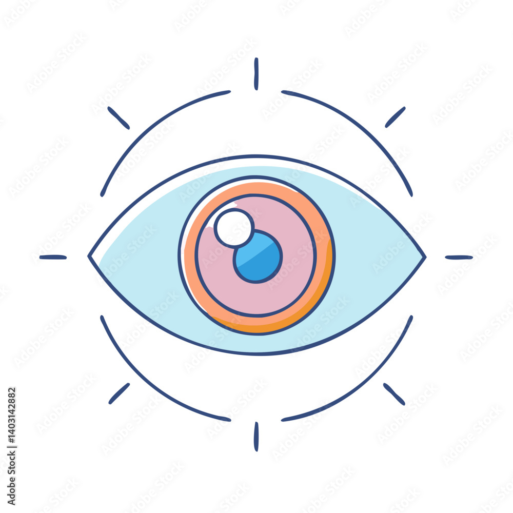 eye icon, eye vector illustration-simple illustration of eye , perfect for eye logos and icons eye icon, eye vector illustration-simple illustration of eye , perfect for eye logos and icons