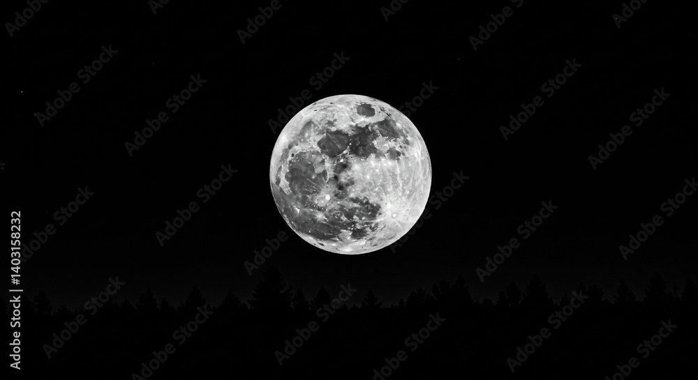 full moon in the sky full moon in the sky