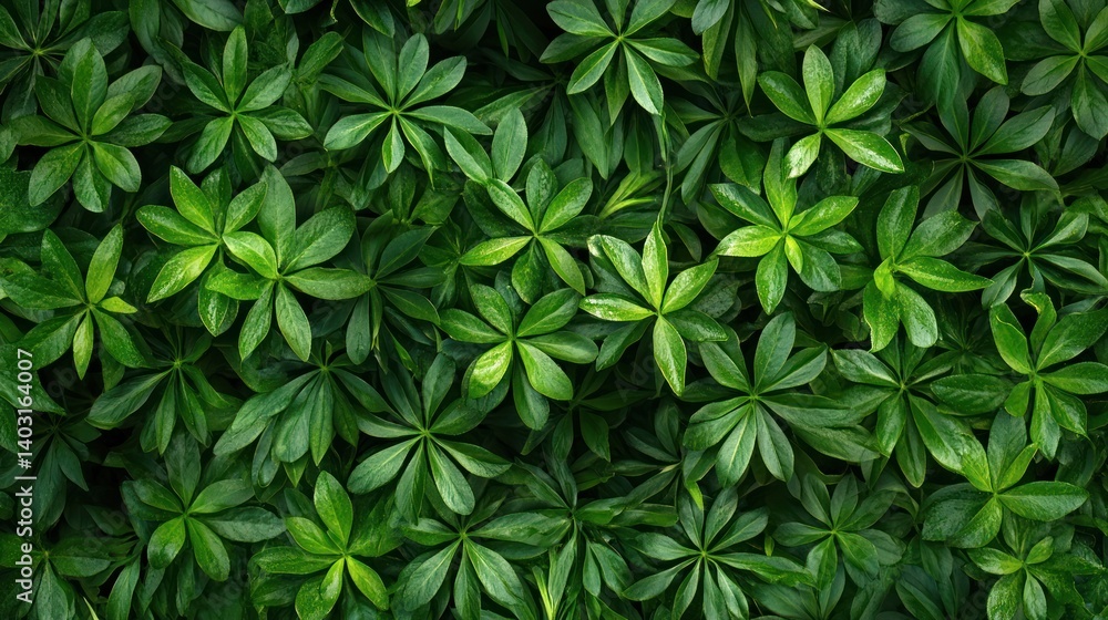 A close-up view of lush, vibrant green foliage. A close-up view of lush, vibrant green foliage.