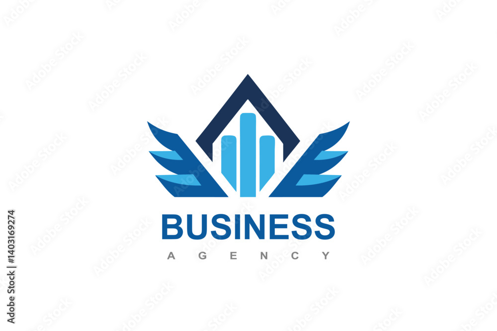 Fototapeta premium company logo design agency logo business logo 