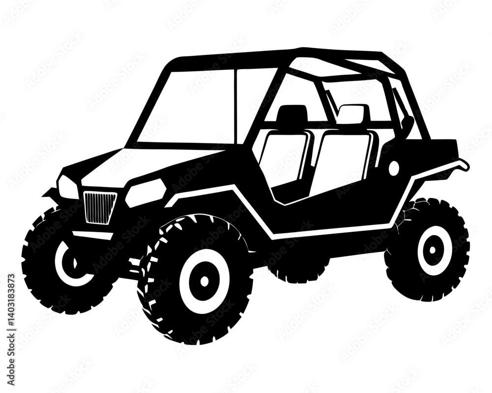 UTV Car Silhouette Vector & SVG, UTV Car Vector Logo UTV Car Silhouette Vector & SVG, UTV Car Vector Logo