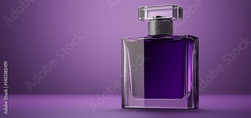 A futuristic skincare mist bottle floating inside a zero-gravity glass pod, enhanced by ambient sci-fi lighting, with a soft holographic shimmer reflecting on a polished black surface