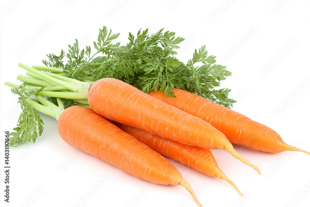 Carrot, on a white background Carrot, on a white background
