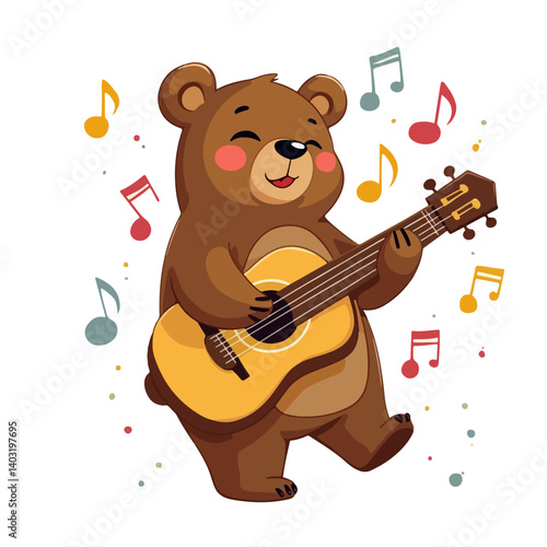 animal bear vector illustration,cartoon illustration