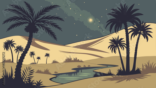 palm trees on the beach