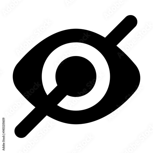 Blindness Filled Icon