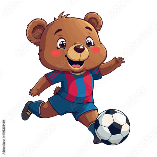 animal bear vector illustration, cartoon illustration
