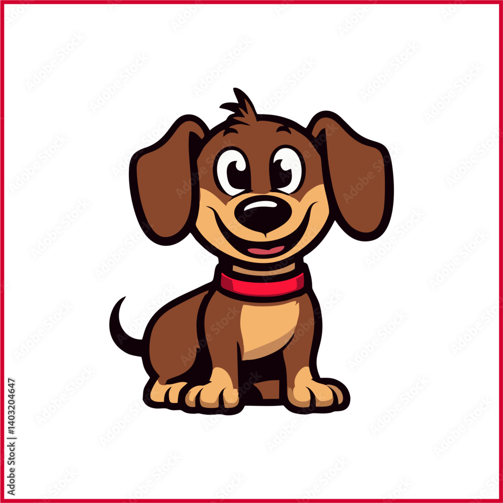 Fototapeta premium Dog Mascot.eps