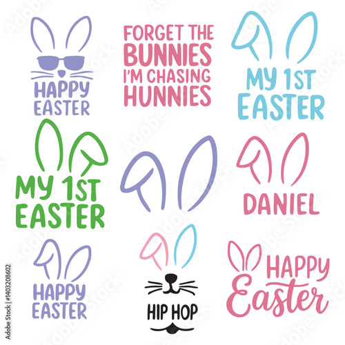 Easter day t-shirt design vector,Easter day t-shirt design, Easter Day T-shirt Design Template,apparel,Happy easter funny t shirt design,Easter svg design,Bunny Season, Easter Funny message
