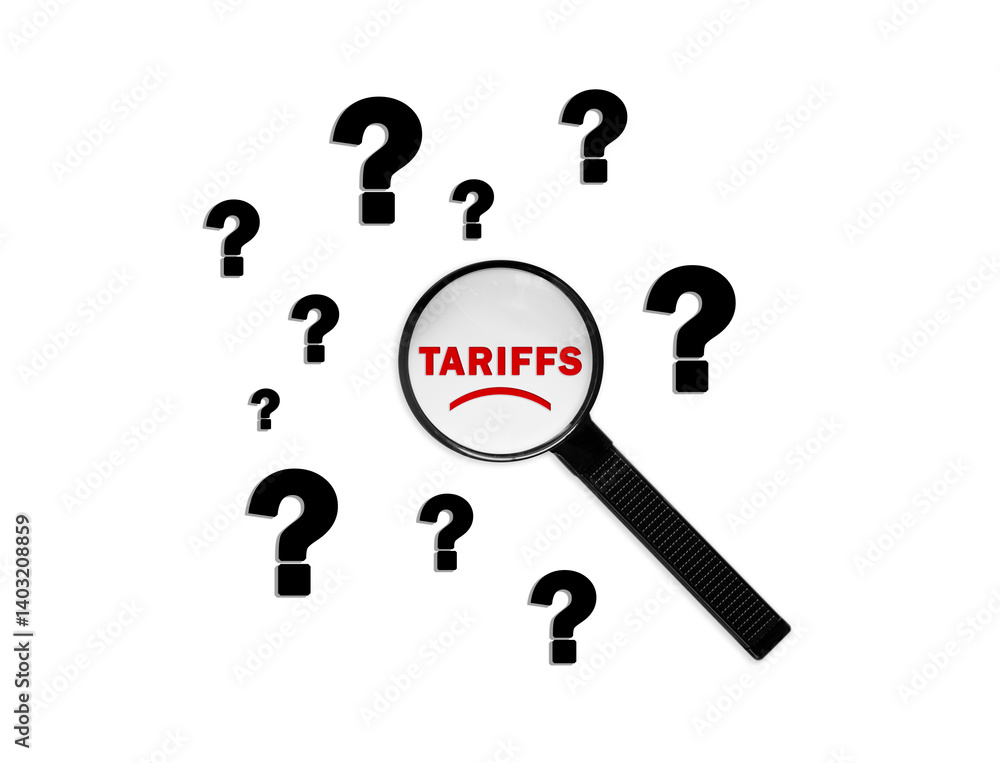 Uncertainty on the tariffs imposed by the USA on foreign countries for import and export of goods in America Uncertainty on the tariffs imposed by the USA on foreign countries for import and export of goods in America
