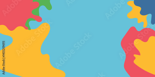 Colorful Abstract World Map Vector Illustration for Global and Educational Designs
