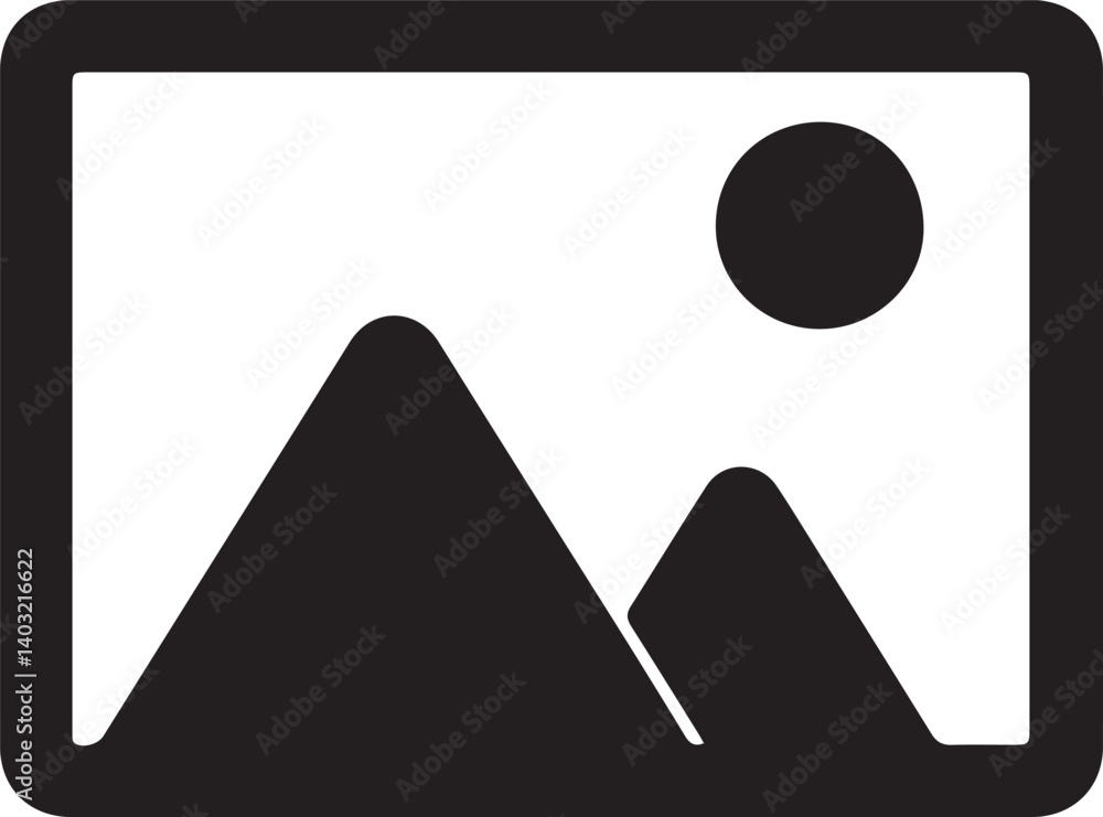Image Placeholder Icon - Simplistic Design for Photography and Media Projects Image Placeholder Icon - Simplistic Design for Photography and Media Projects