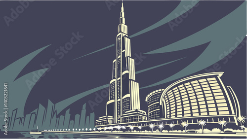 dubai marina united arab emirates