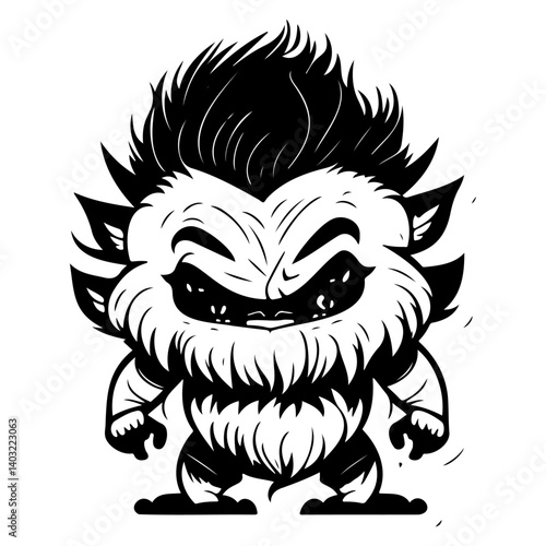 Whimsical Monster Character Illustration Design