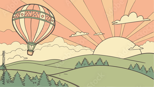 hot air balloon