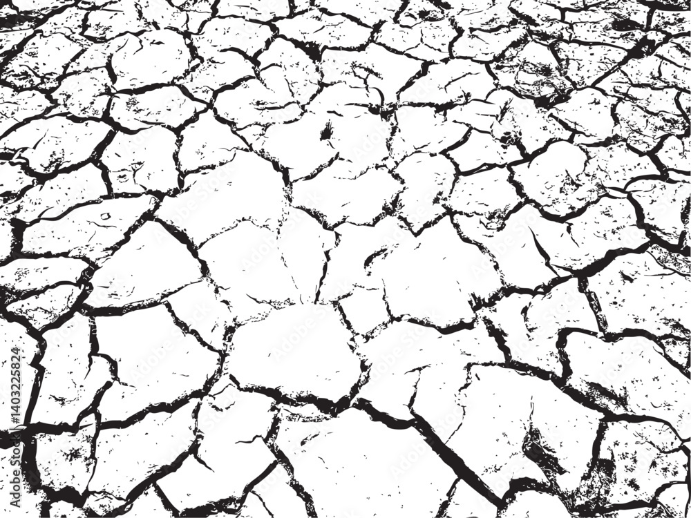 cracked soil background