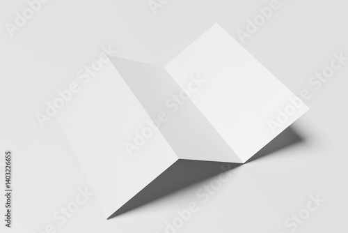 Free Download Elegant Trifold Brochure Mockup - GFXLoad