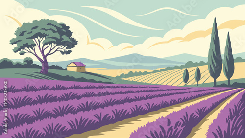 landscape of tuscany