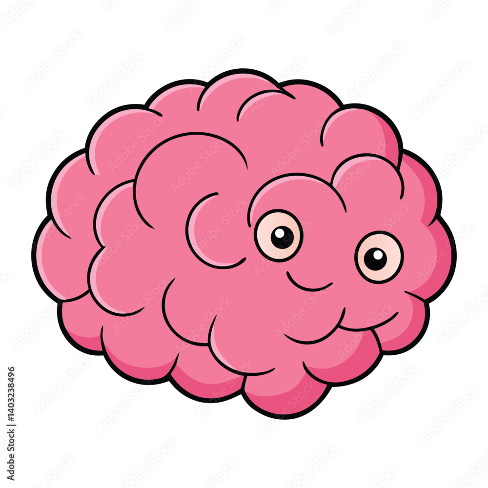 A vibrant pink brain, symbolizing creativity, intelligence, and imagination. A playful yet powerful representation of thought, ideas, and mental energy. A vibrant pink brain, symbolizing creativity, intelligence, and imagination. A playful yet powerful representation of thought, ideas, and mental energy.