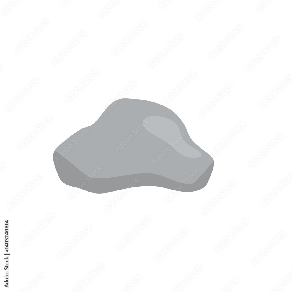 Cartoon rock stone. Vector game art rocks and stones. Cartoon rock stone. Vector game art rocks and stones.