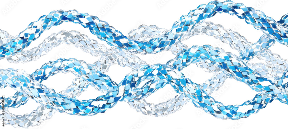 Abstract water waves, flowing, digital art, transparent background Abstract water waves, flowing, digital art, transparent background