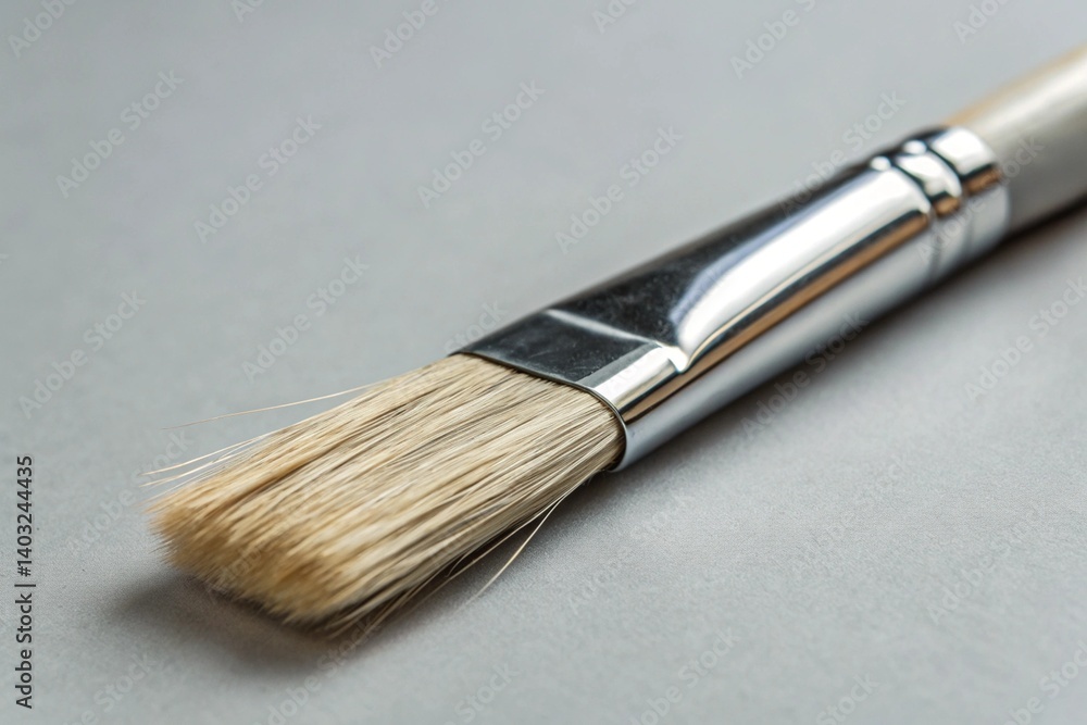paint brushes on a wooden background paint brushes on a wooden background
