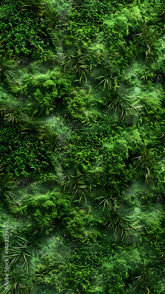 Fototapeta premium Moss background Vertical 