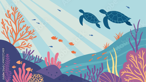 underwater world map