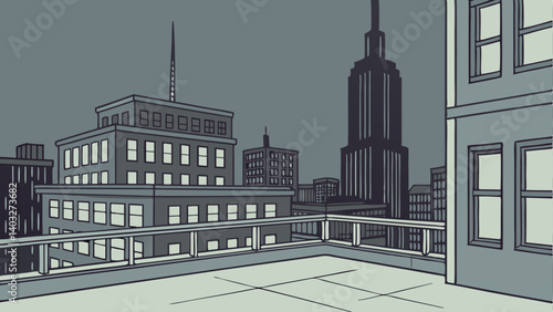 modern building in moscow