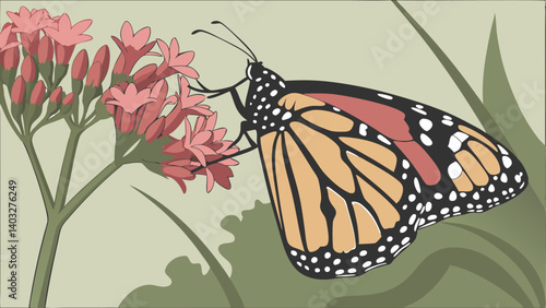 butterfly on flower