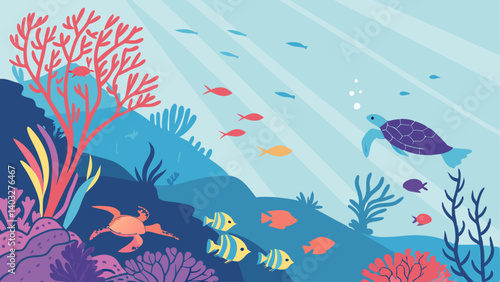 underwater world map