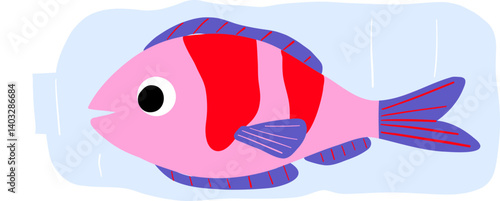 Fish Trapped in a Plastic Bottle