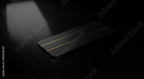 Wallpaper Mural Golden Threads, Dark Canvas AI Generated Torontodigital.ca