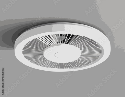Ventilateur de plafond et lumière
