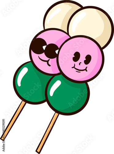 Candy Skewers with Smiling Faces